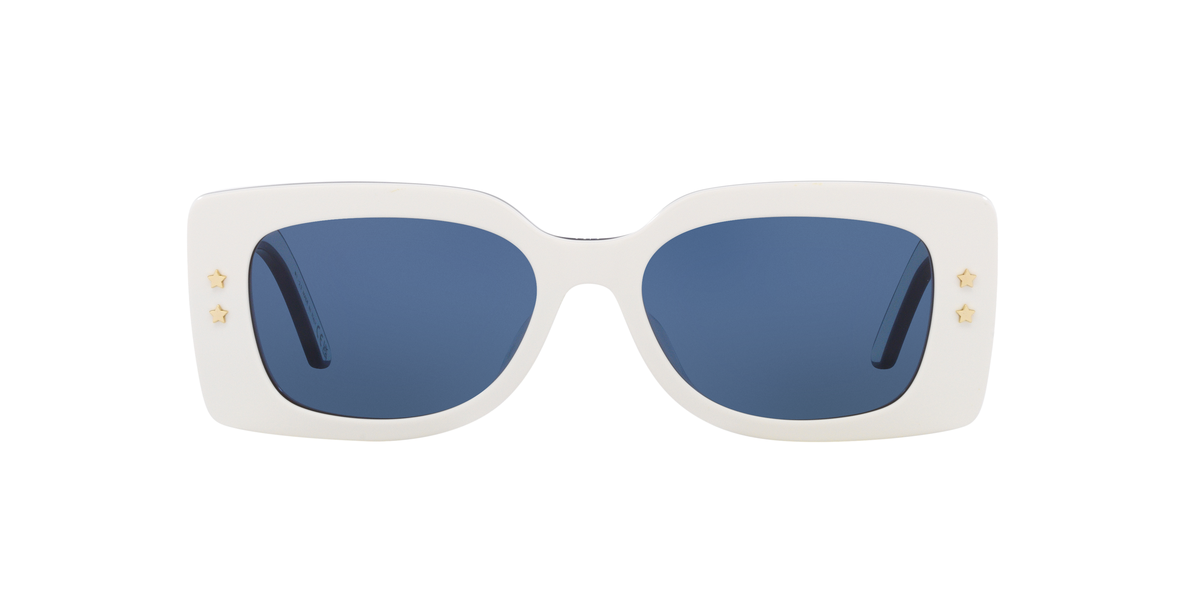 DIOR DiorPacific S1U XS (53 - 17) with Blue lenses and Beige frame