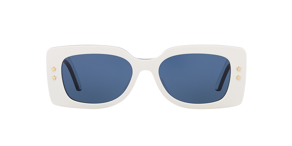DIOR DiorPacific S1U XS (53 - 17) with Blue lenses and Beige frame