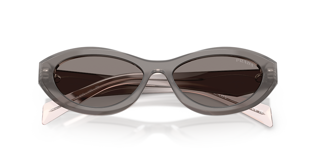 Prada PR 26ZS M (55 - 16) with Grey lenses and Grey frame