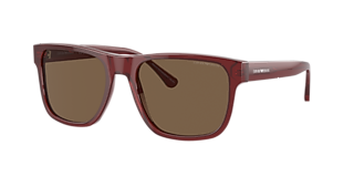 Emporio Armani EA4243 XL (56 - 18) with Grey lenses and Black