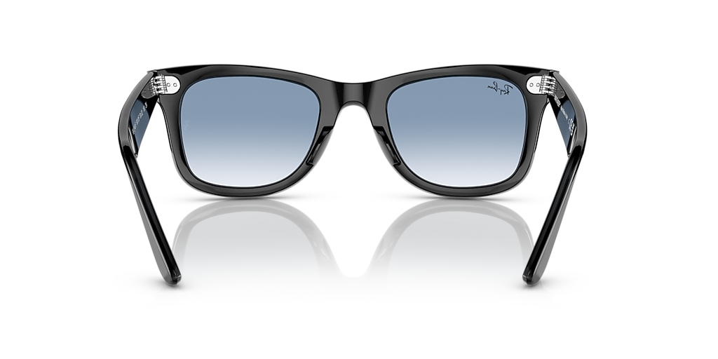Ray-Ban Original Wayfarer Classic L (52 - 22) with Blue lenses and