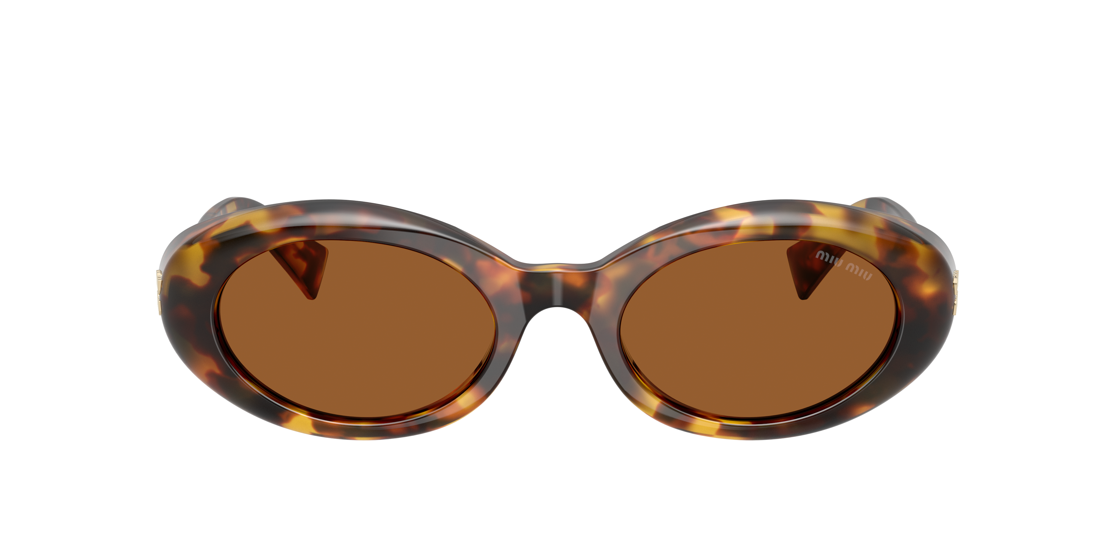 Miu Miu MU B09S S (52 - 21) with Brown lenses and Tortoise frame