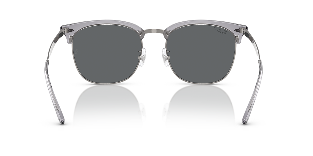 Ray-Ban RB4418D XXL (56 - 19) with Grey lenses and Transparent