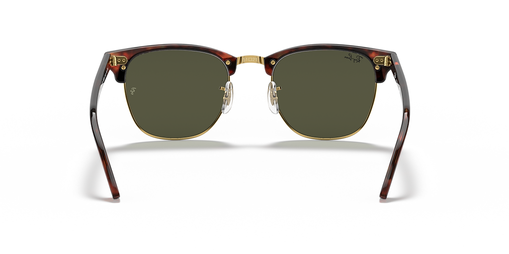 Ray-Ban Clubmaster Classic L (51 - 21) with Green lenses and